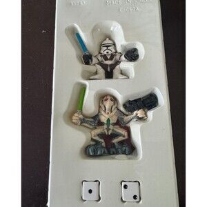 Star Wars Galactic Heroes OB1 WAN KENOBI  AND GENERAL GRIEVOUS Plu Dice
